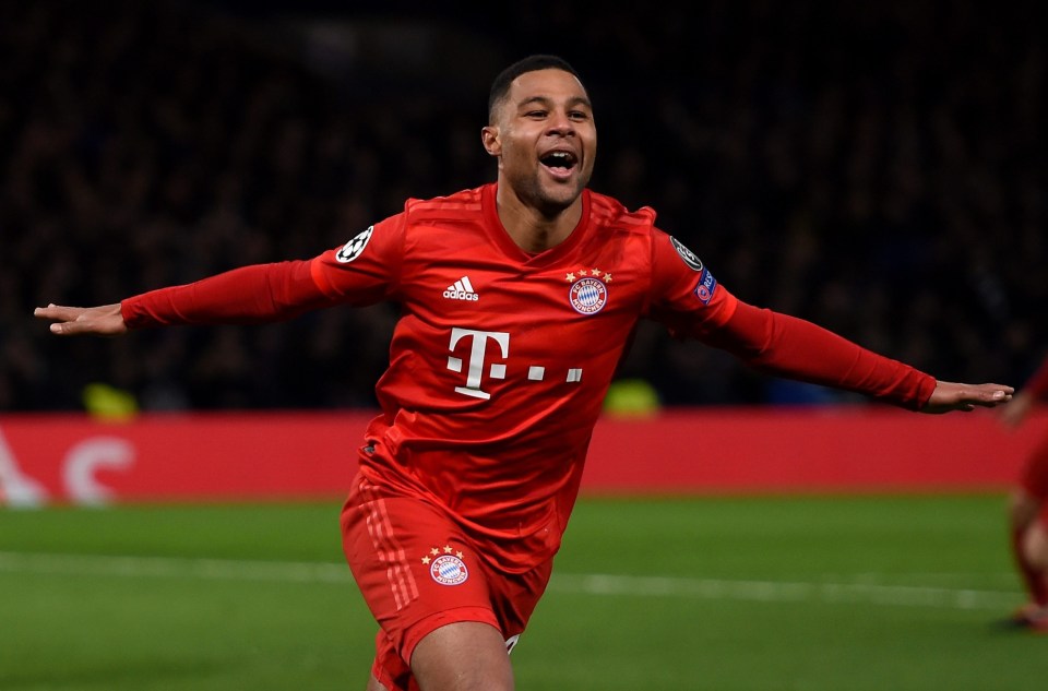 Serge Gnabry has gone on to star for Bayern Munich since leaving Arsenal for Werder Bremen in 2016