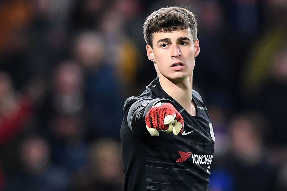  Kepa Arrizabalaga could be offered an escape route out of Chelsea by Valencia