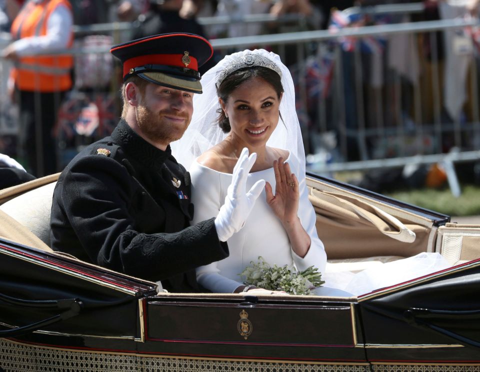  Harry and Meghan married in 2018