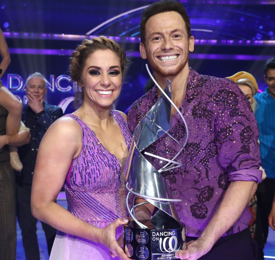  Celebs hoping to take part, like 2020 winner Joe Swash, here with his pro skating partner Alexandra Schauman, will meet the professionals in June