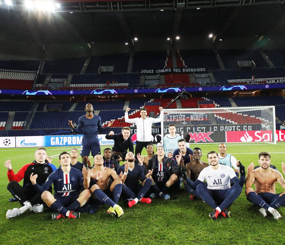  PSG's players mocked Erling Haaland's Lotus celebration after they knocked Dortmund out of the Champions League