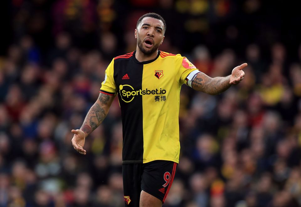  Watford striker Troy Deeney is concerned that his family could be put at risk if he gets back to playing football