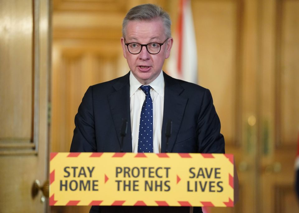  Cabinet Office minister Michael Gove has taken charge of a secret operation to get Britain geared up for a return to normal life