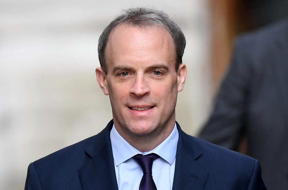  Dominc Raab has been criticised for how he dealt with their son Harry's case