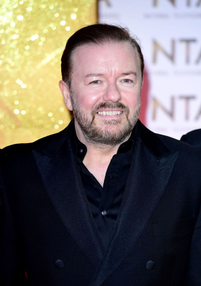 Ricky Gervais is an award-winning comedian.