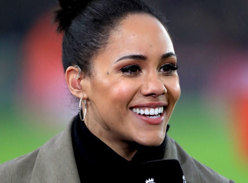 Former England and Arsenal right-back Alex Scott is now a TV pundit