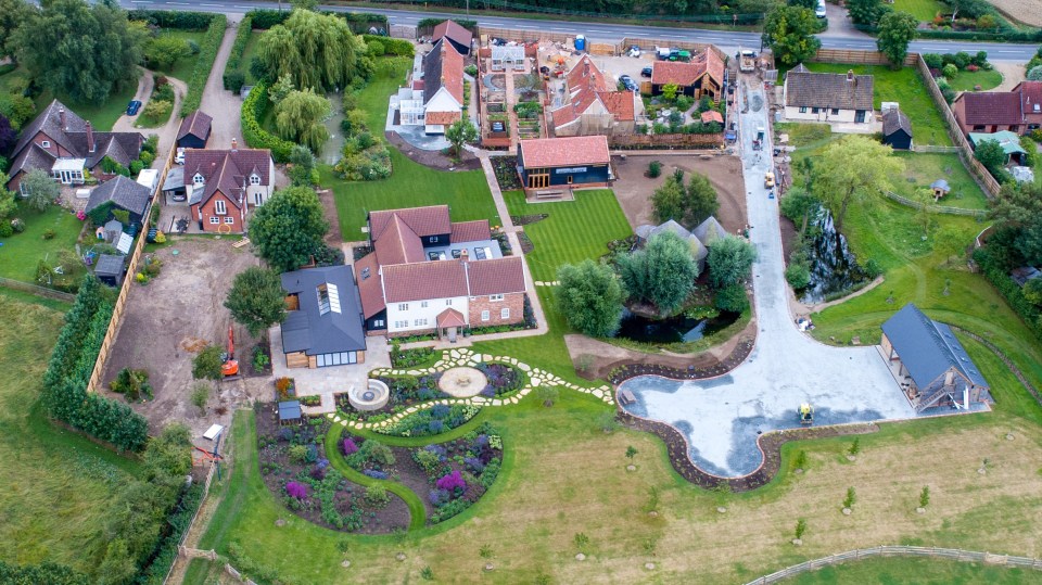  Ed Sheeran's growing estate has been dubbed Sheeranville by locals