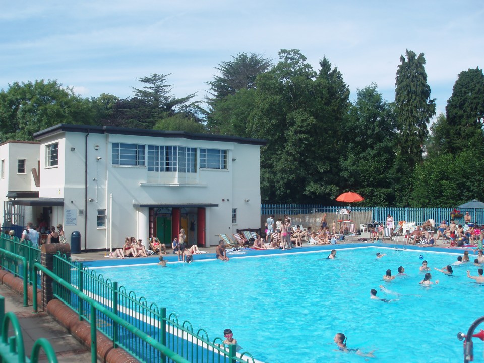 The Worcestershire town is built on massive reserves of rock salt which makes its lido ten times saltier than normal sea water