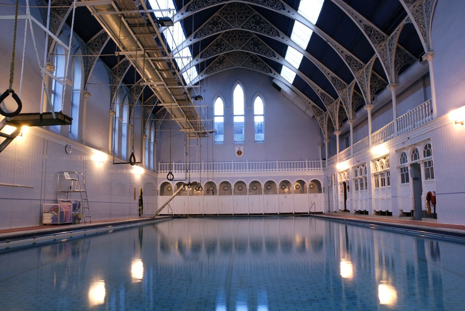 Glasgow's Western Baths was founded in 1876 and is now a private members’ club — so visit on open days and admire the Venetian-style architecture, original Turkish baths – and of course the pool