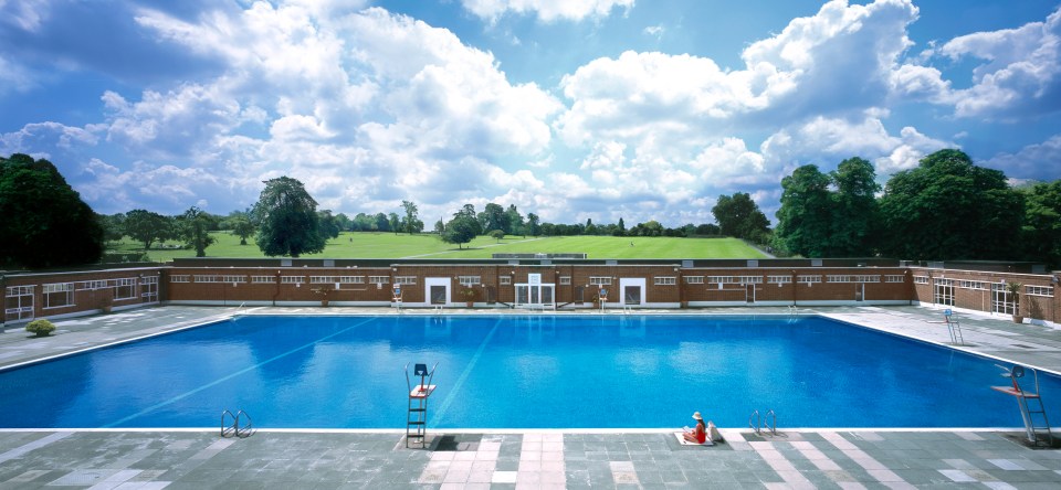 Park Road Lido in North London provides a cooling oasis for urbanites