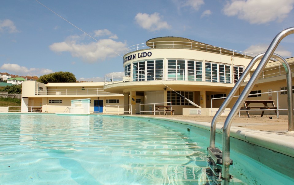 Saltdean Lido was modelled on a 1930s art-deco luxury ocean liner and saved from demolition by residents who had it restored