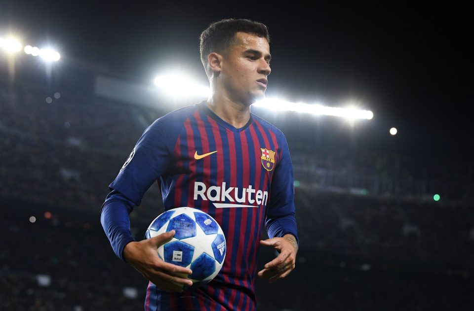  Philippe Coutinho looks set to leave Camp Nou this summer after spending this season on loan with Bayern Munich