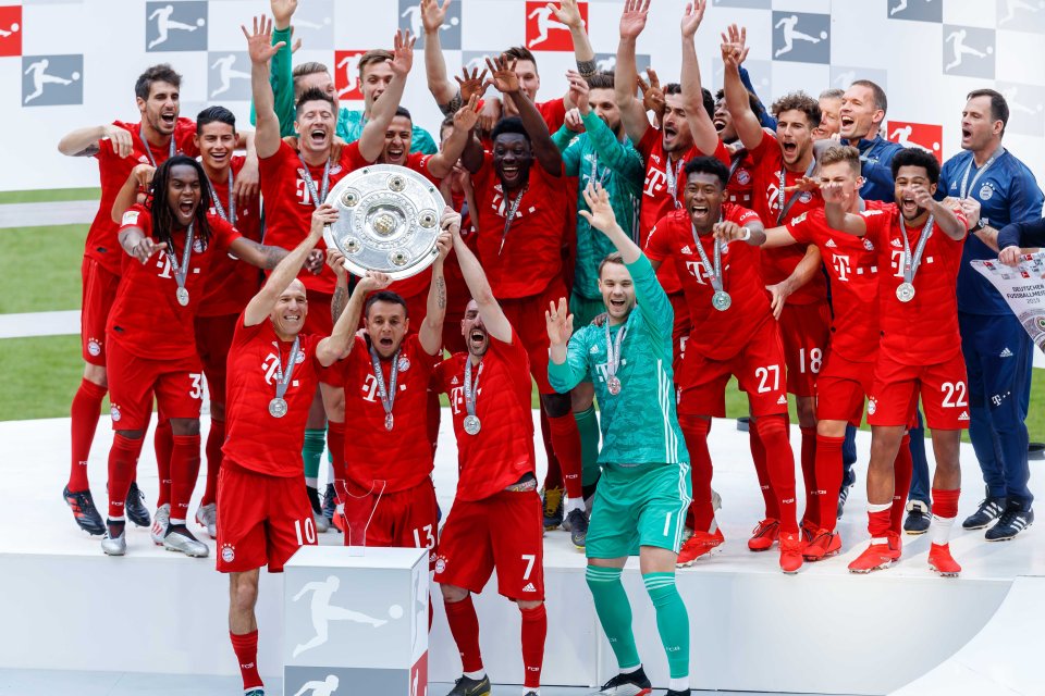  Bayern are Germany's biggest and most successful club