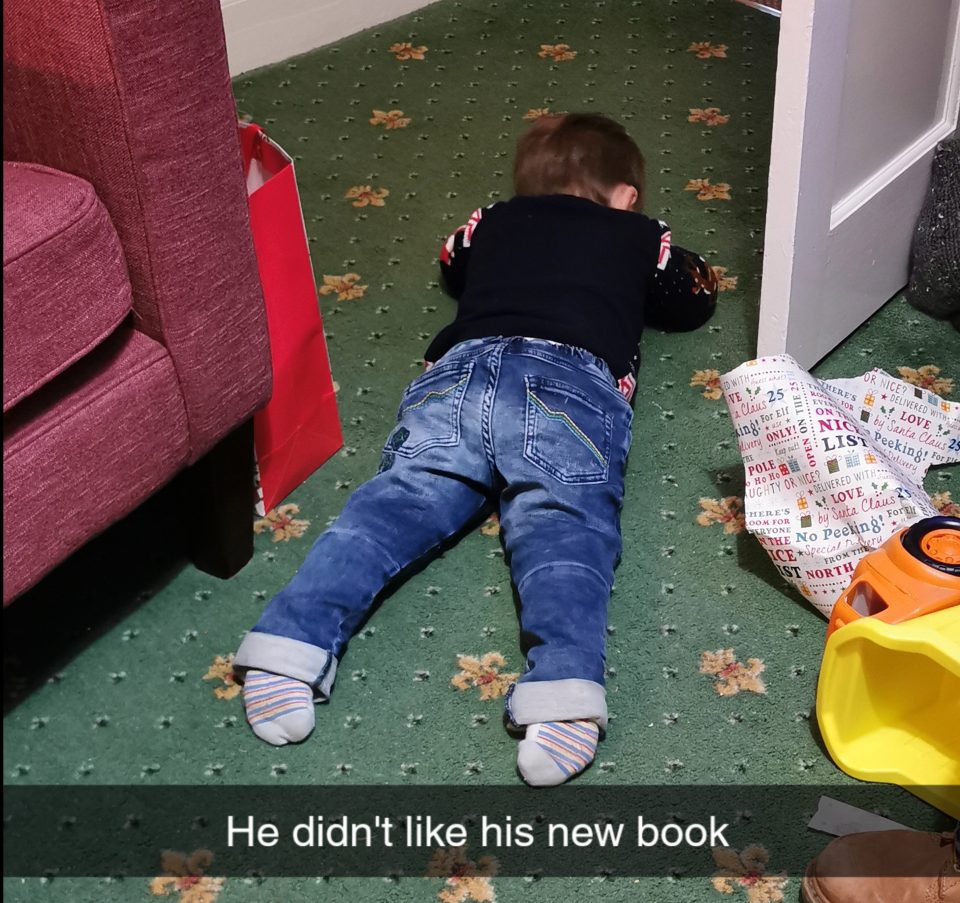  A Scottish mum spent an entire documenting her toddler sons most hilarious reason for having a tantrum