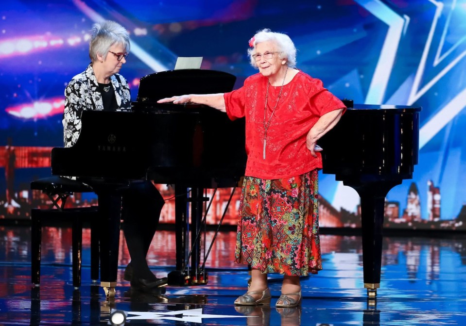 96-year-old Nora performed on Britain’s Got Talent with daughter Pam