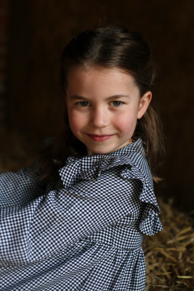 Sweet photos were released of Princess Charlotte this week to mark her fifth birthday