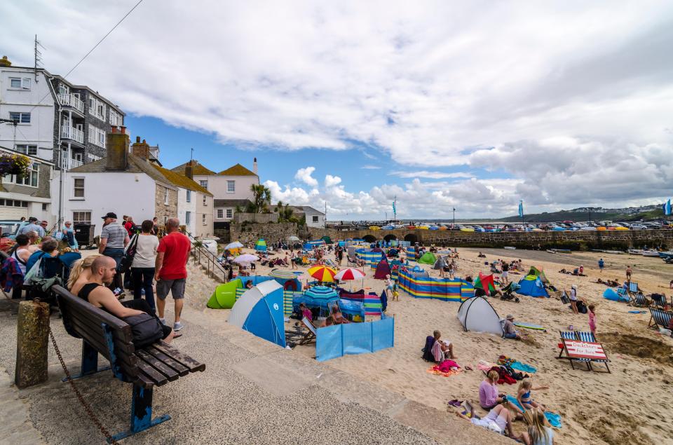  The couple drove 265 miles to St Ives in Cornwall, pictured, to "relieve exam pressure"