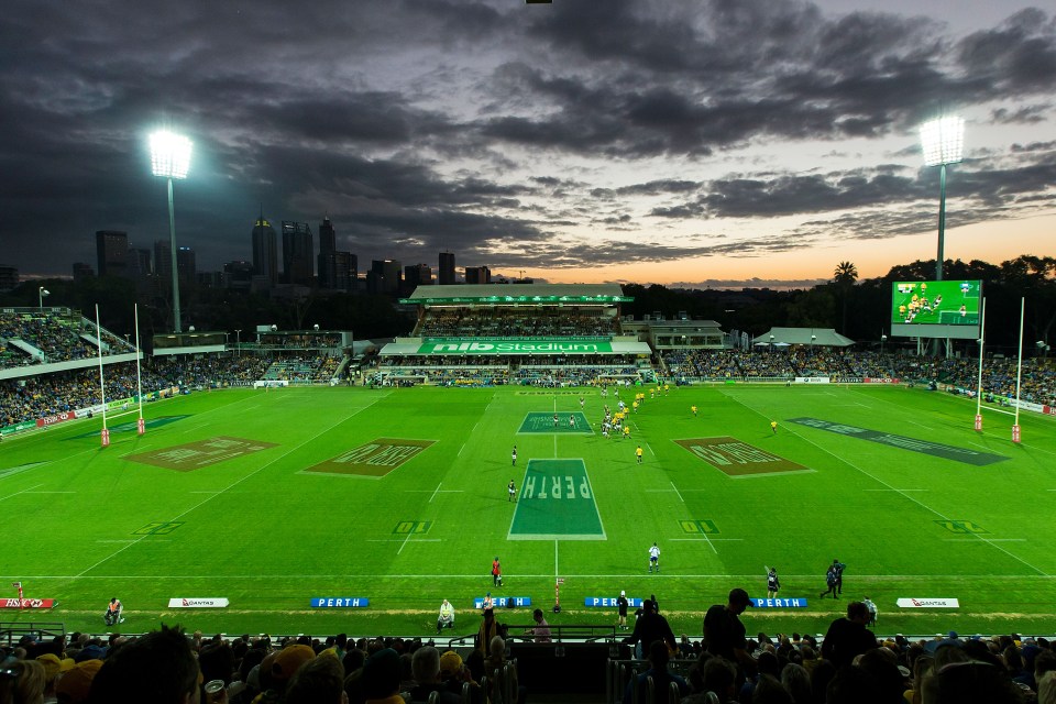  The Perth Oval has hosted football, Aussie rules and music gigs