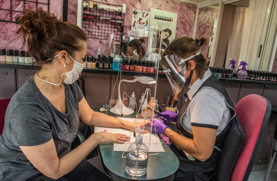  Nail salons have also started to open again as Spain loosens its measures