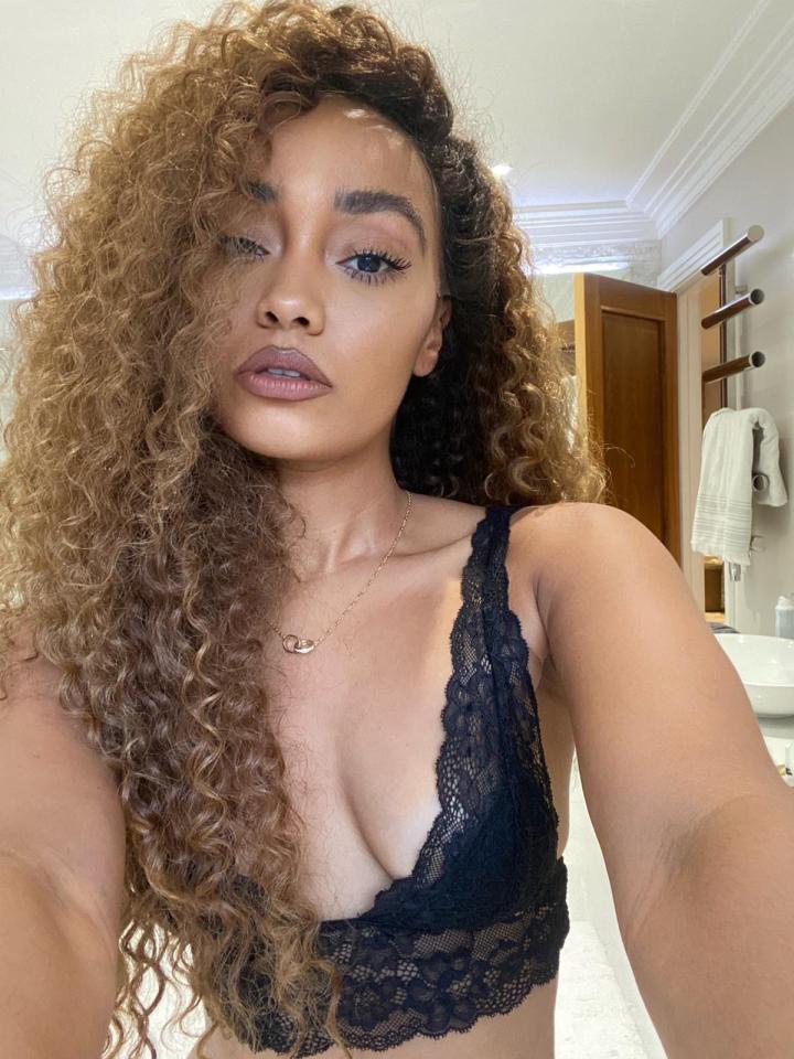  Leigh-Anne Pinnock gets the '80s makeover