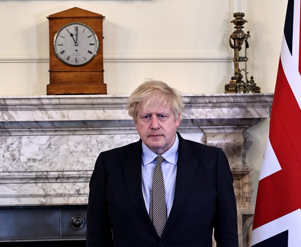  Boris Johnson commemorates the fallen heroes from Downing Street