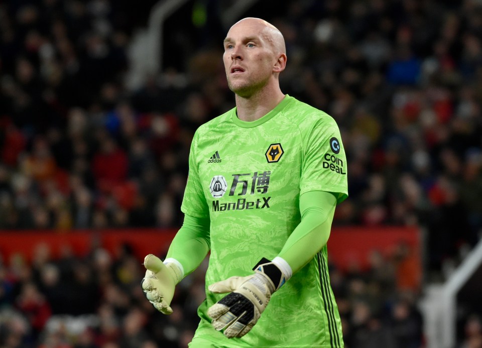  John Ruddy is Wolves' back-up goalkeeper