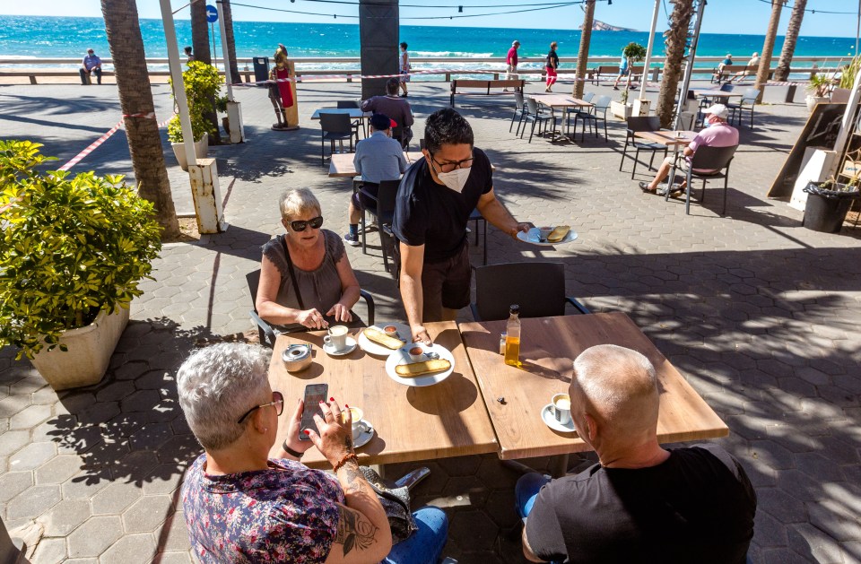  The lockdown has been eased in the Benidorm area