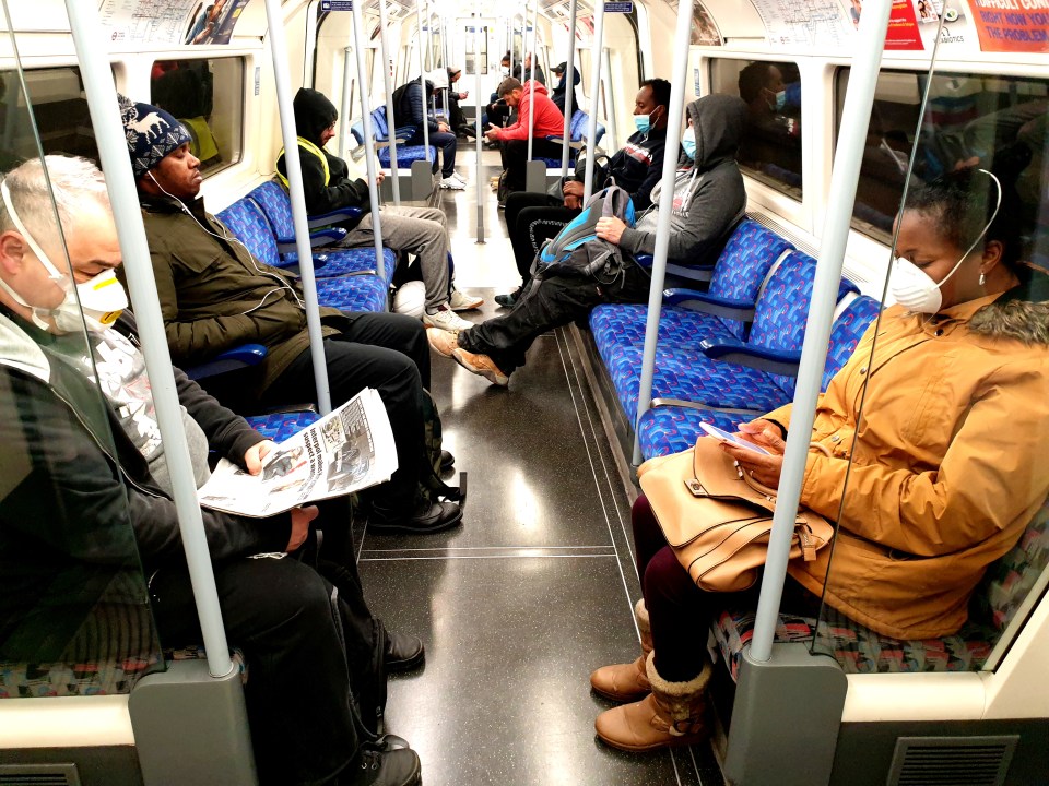  People have been urged to wear face coverings while on public transport