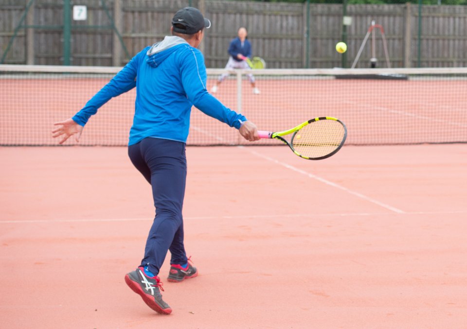  Keen tennis players can get back on the court with members of their household from today