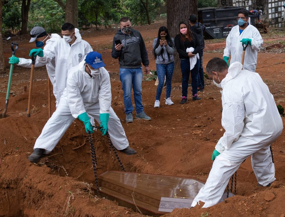  At least 24,000 people have died in Brazil from the virus and the total death toll could climb five-fold to 125,000 by early August, a study has warned