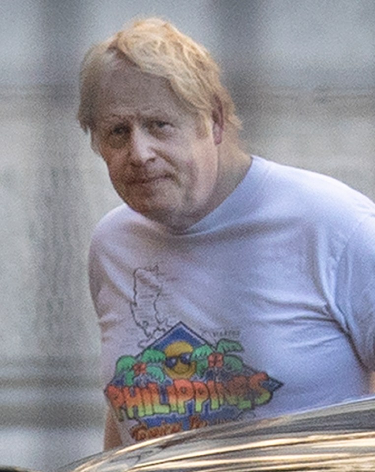  Boris - pictured after a run yesterday morning - said the tech would be world beating