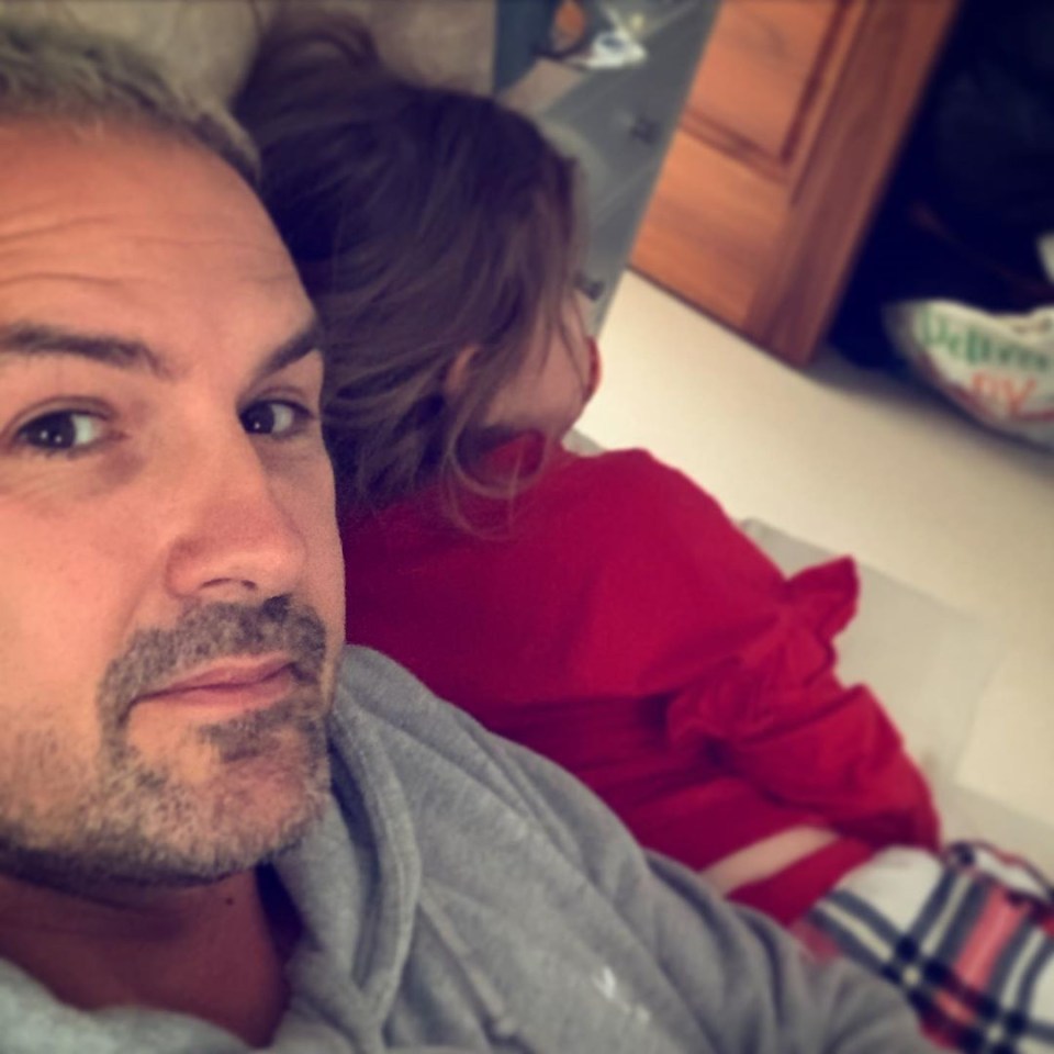 Paddy McGuiness shares rare photo of daughter Felicity as she fumes about his no chocolate before dinner rule