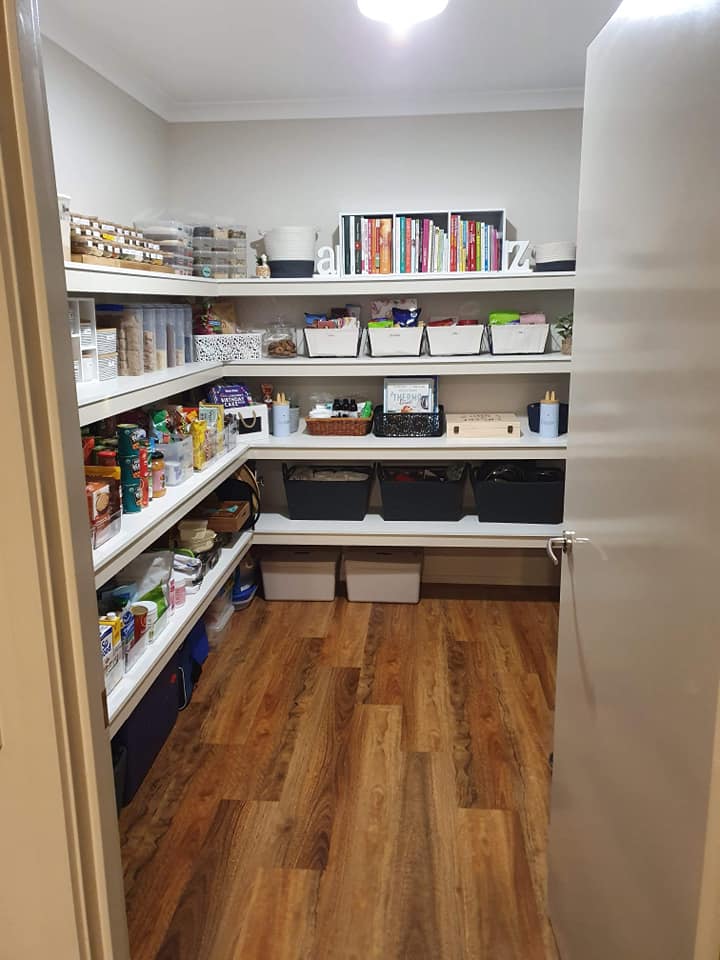 The Aussie woman shared snaps of her pantry room online and people are shocked by how big it is