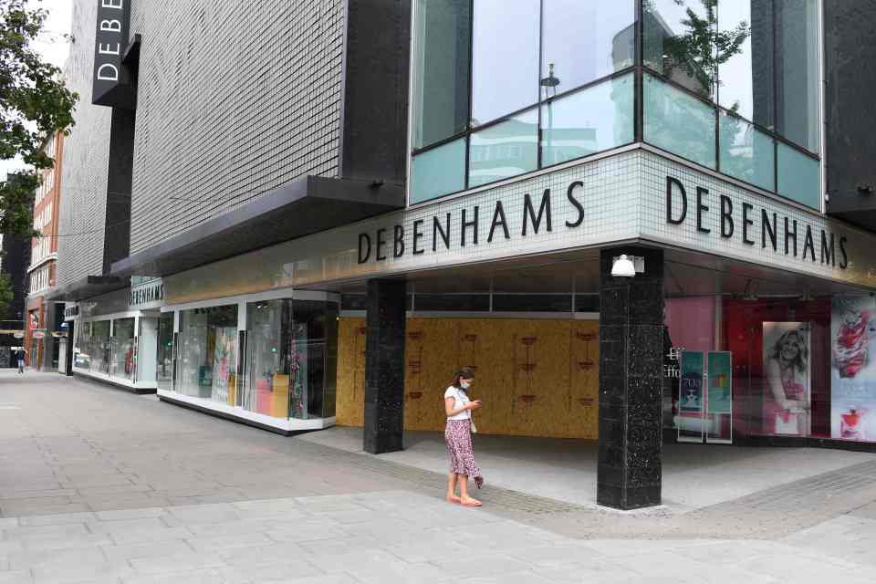 Debenhams is opening its English stores next month