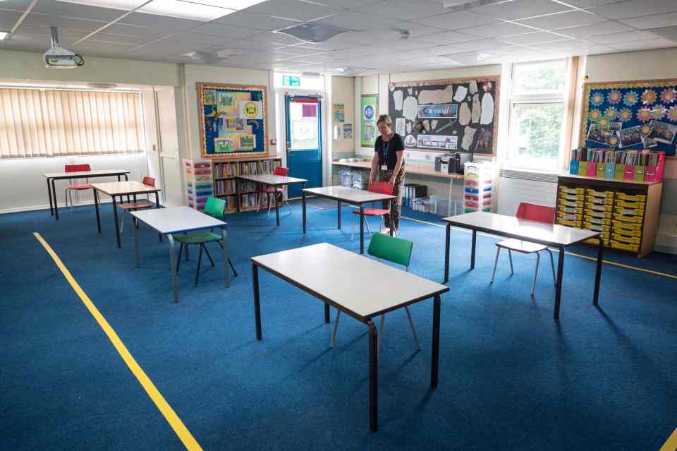  Hardline unions are fighting plans for a phased return for primary schools from June 1