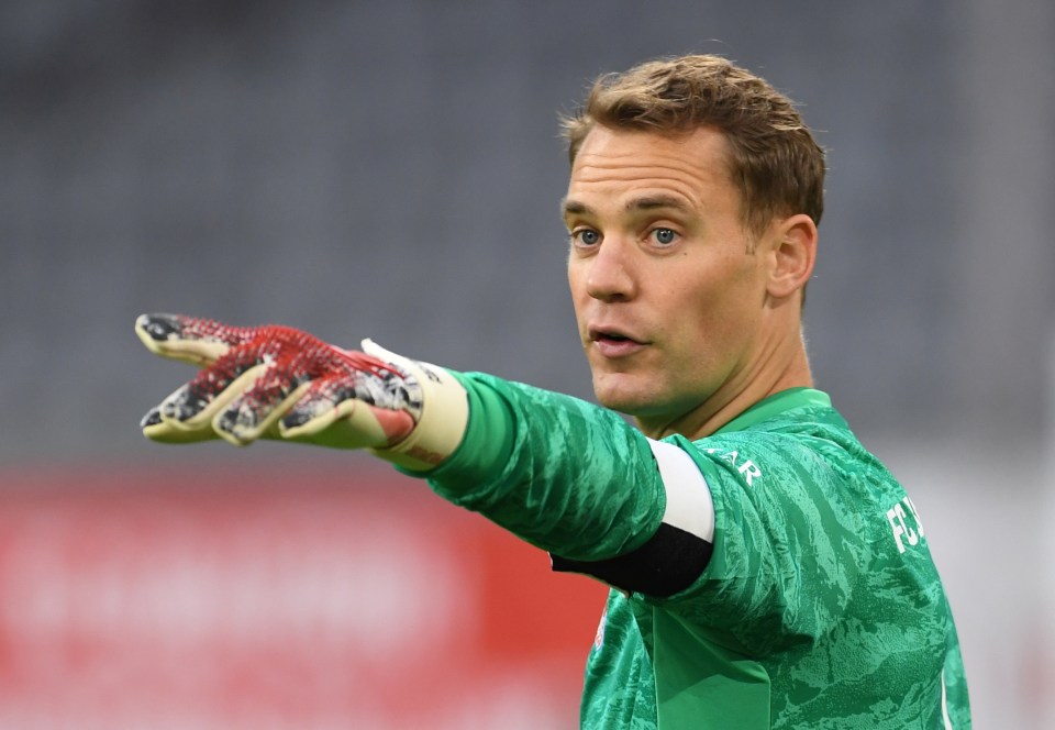  Neuer remains a commanding presence in the Bayern goal