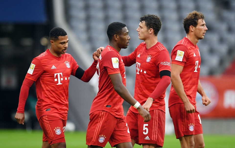  Bayern still reign supreme... for now