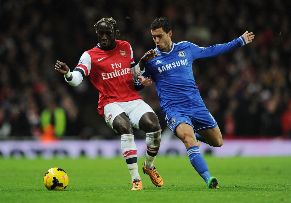  Bacary Sagna reckons Arsenal beat themselves mentally before they even took to the pitch against Chelsea