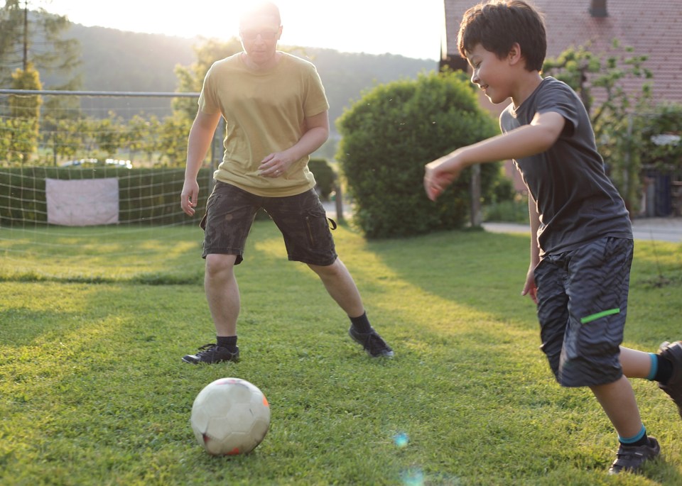  A maximum of two households will be able to meet up at their homes to enjoy a kickabout