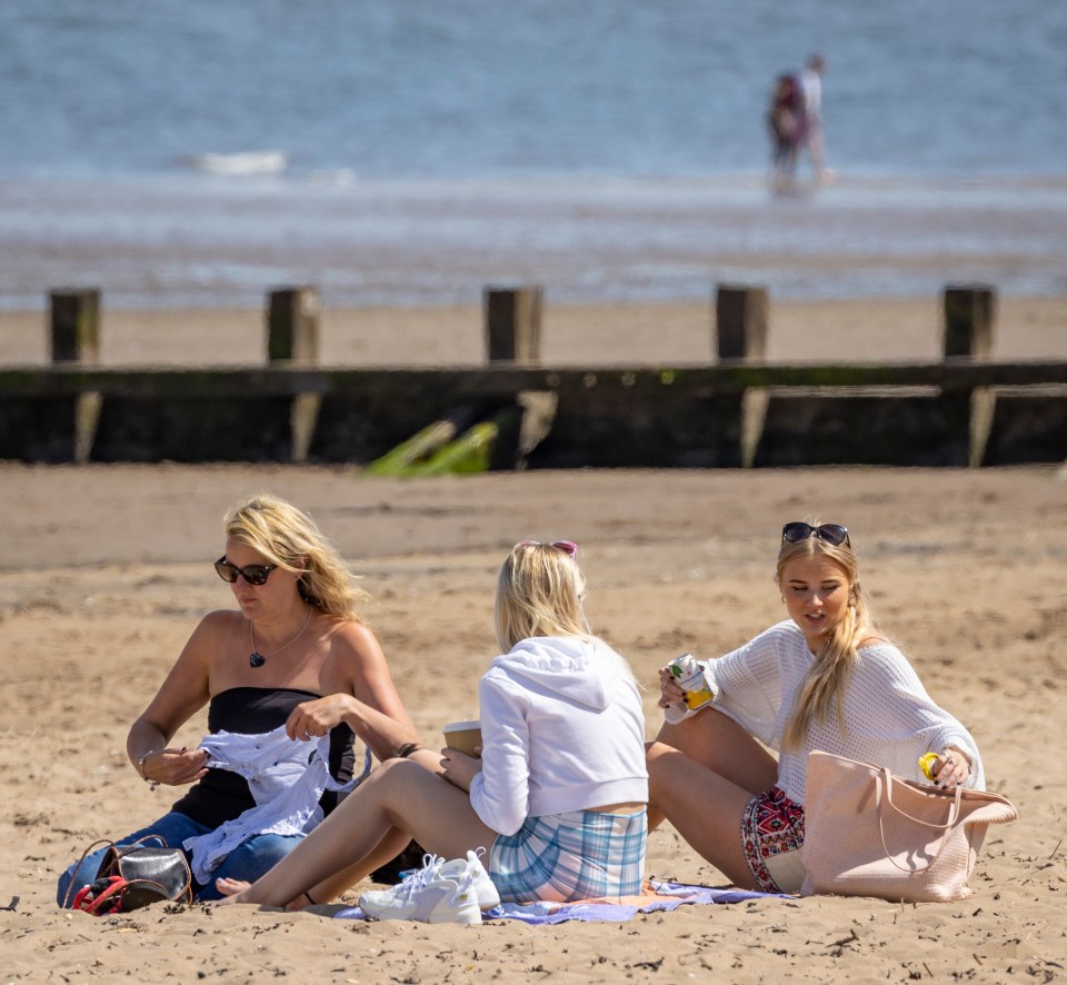  Groups of six will be able to meet outdoors from Monday just as the weather is set to take a turn for the worse