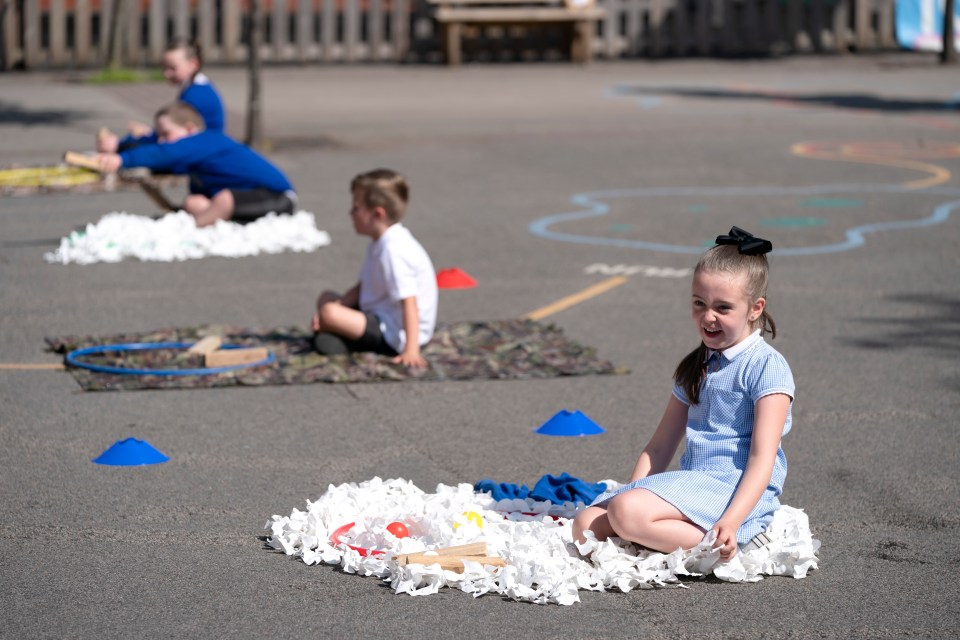  Around half of all pupils will remain at home when schools reopen tomorrow