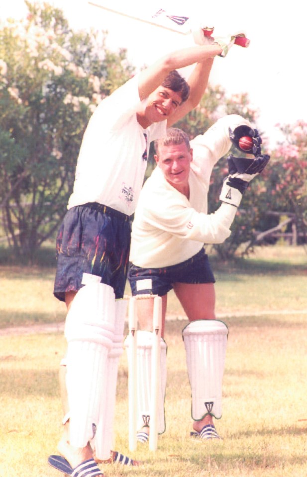 Training sessions even morphed into cricket for Gazza and co