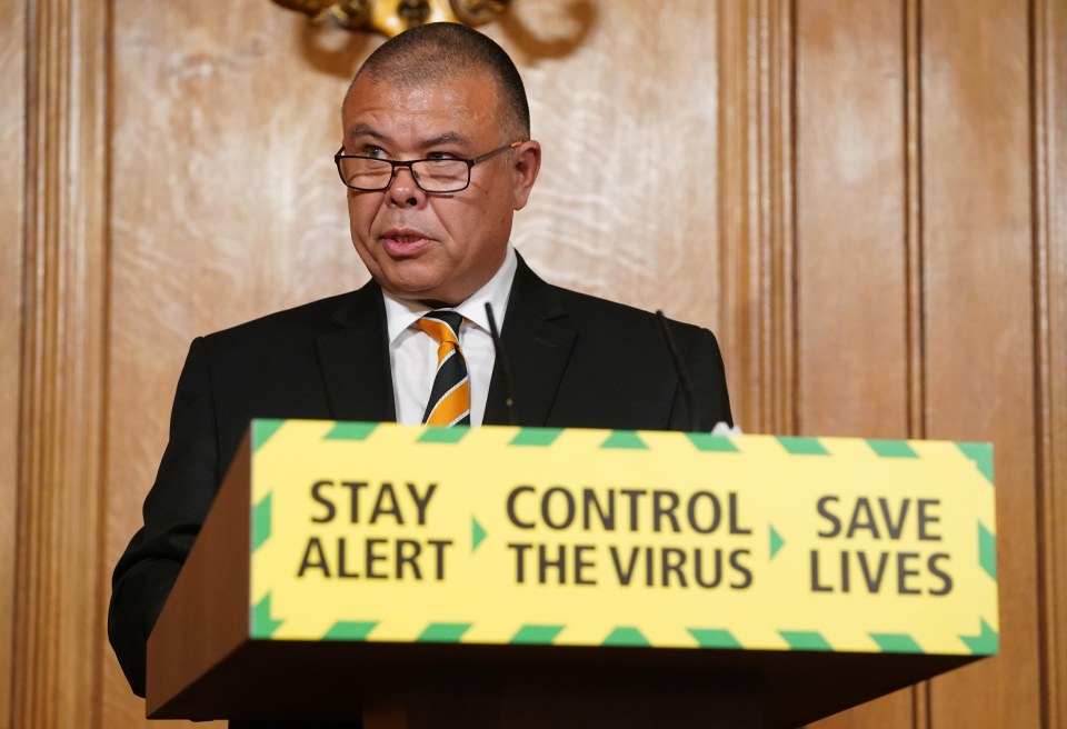  Deputy chief medical officer Professor Jonathan Van-Tam admitted that this is a 'dangerous moment' in combating the virus