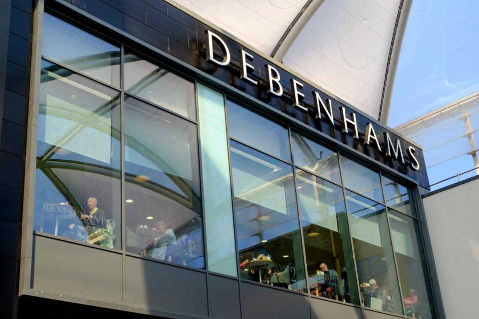 Debenhams cafes and restaurants won't reopen after lockdown