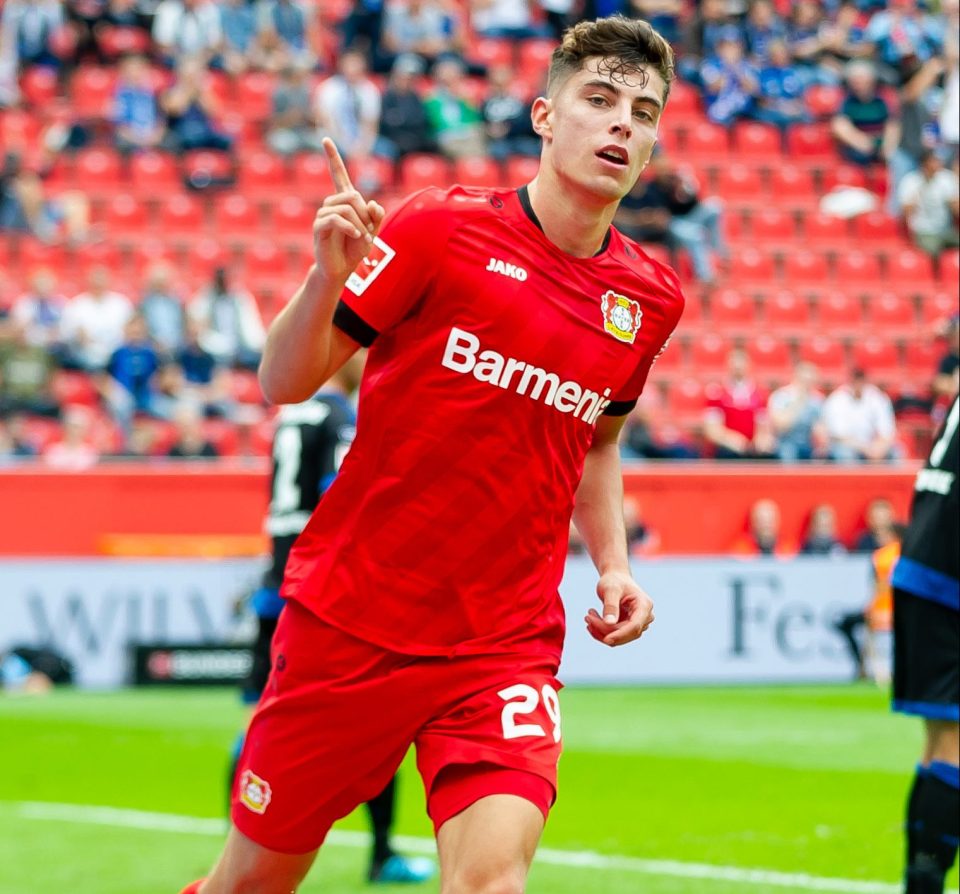  Bayer Leverkusen star Kai Havertz is also on the Blues' radar