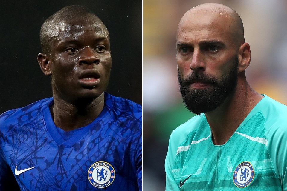  Willy Caballero has backed Chelsea team-mate N'Golo Kante over his coronavirus fears