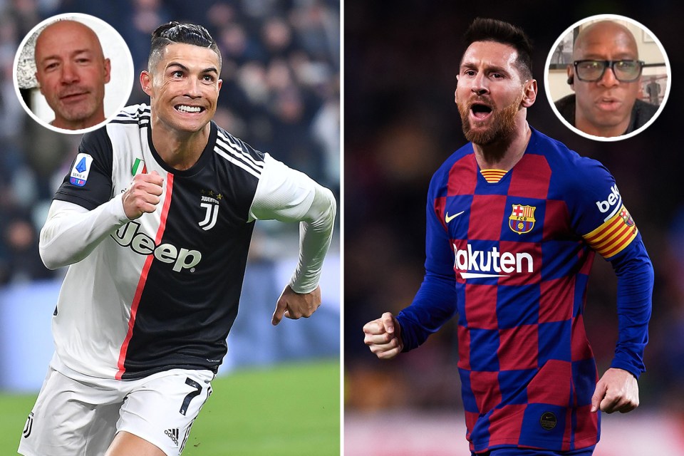  The Match of the Day hosts have had their say in the Ronaldo vs Messi debate