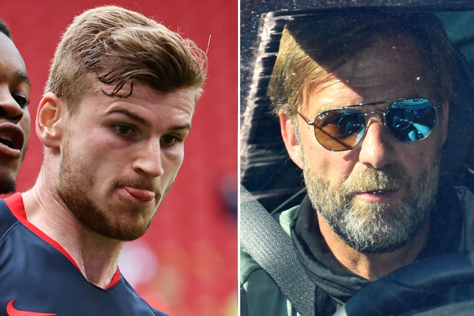  Jurgen Klopp and Timo Werner had a "virtual meeting" as the Liverpool boss plots a transfer swoop