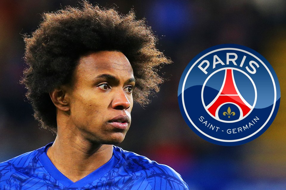 PSG are one of several teams with Willian on their radar