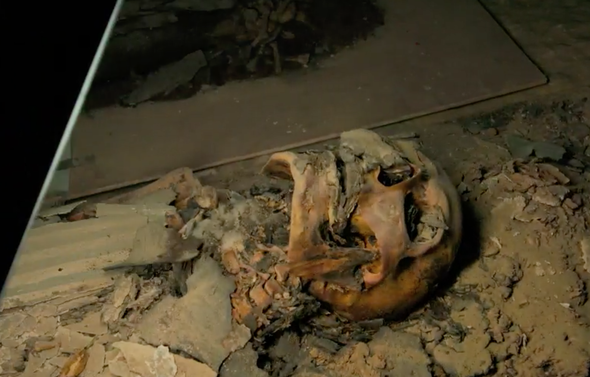 The underground chambers are full of mummies in different conditions